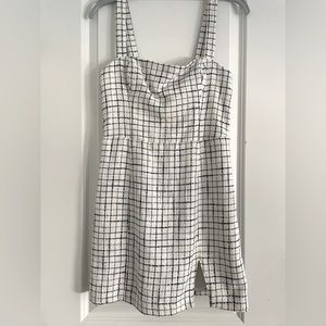 Abercrombie and Fitch Plaid Tweed Dress